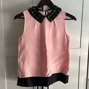 Kate Spade pink and black top